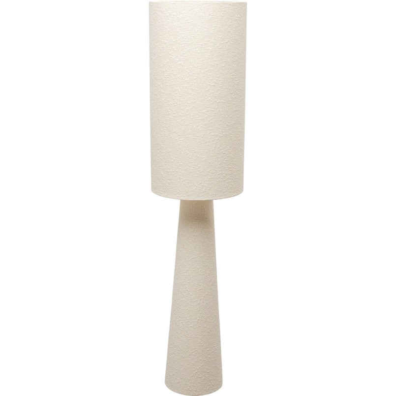 Lampadaire Marleen beige bouclé 130cm