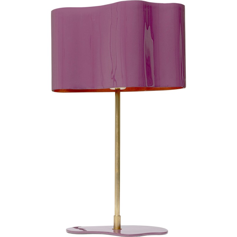 Lampe à poser Cloudy ovale plum 49cm