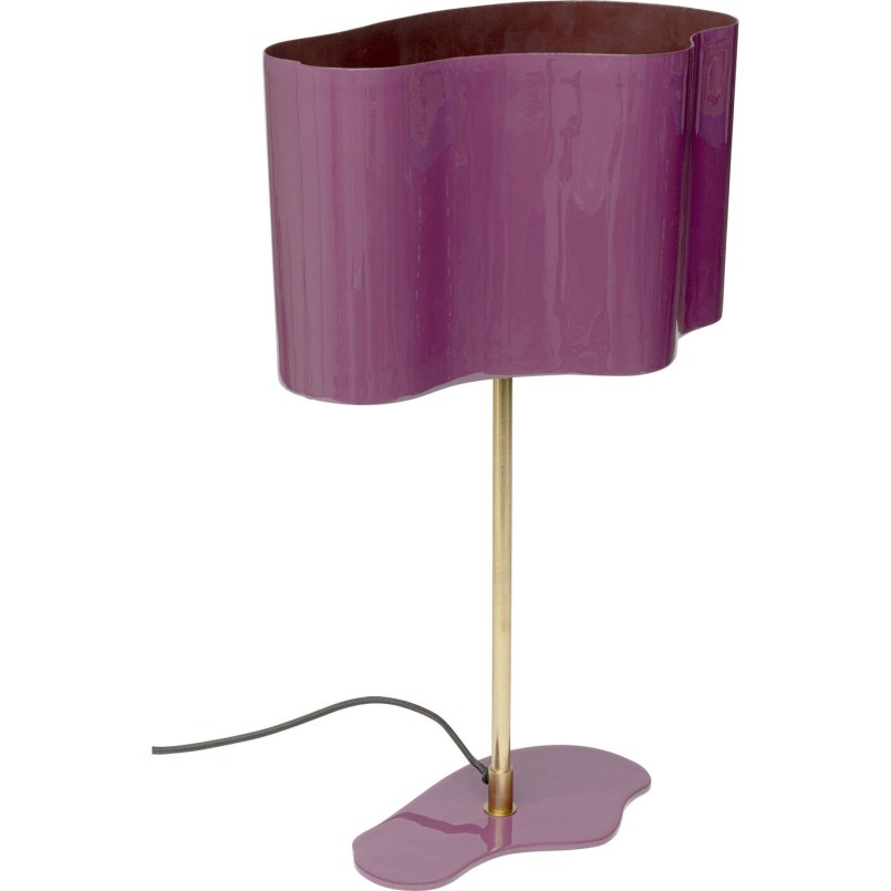 Lampe à poser Cloudy ovale plum 49cm