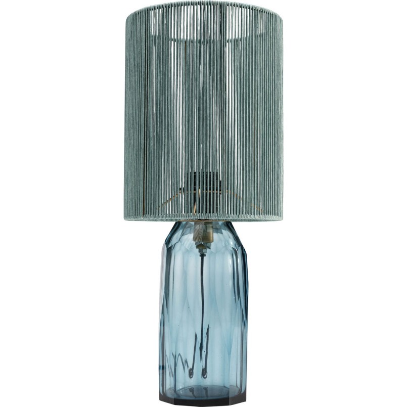 Lampe à poser Veccio bleu 42cm