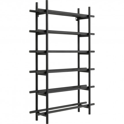 Wall Wine Shelf Cape Town 68cm black Kare Design