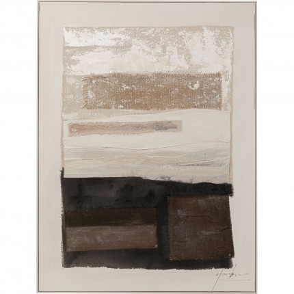 Canvas Picture Lontano 90x120cm brown Kare Design