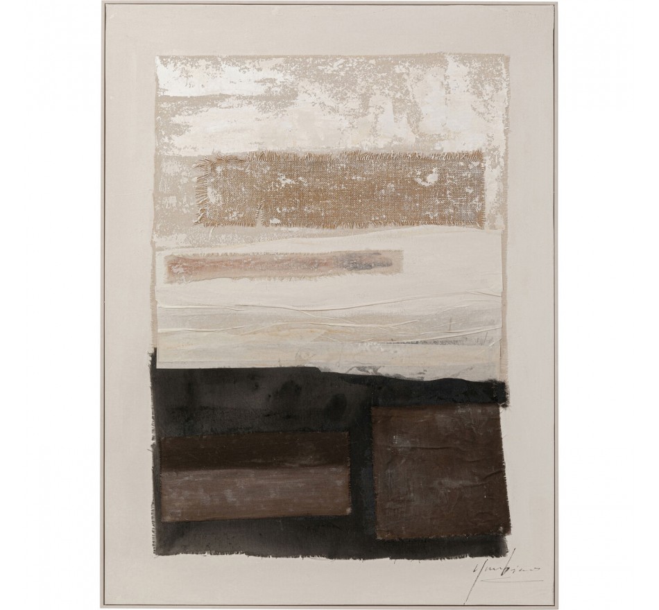 Canvas Picture Lontano 90x120cm beige Kare Design Canvas Picture Lontano 90x120cm beige Kare Design