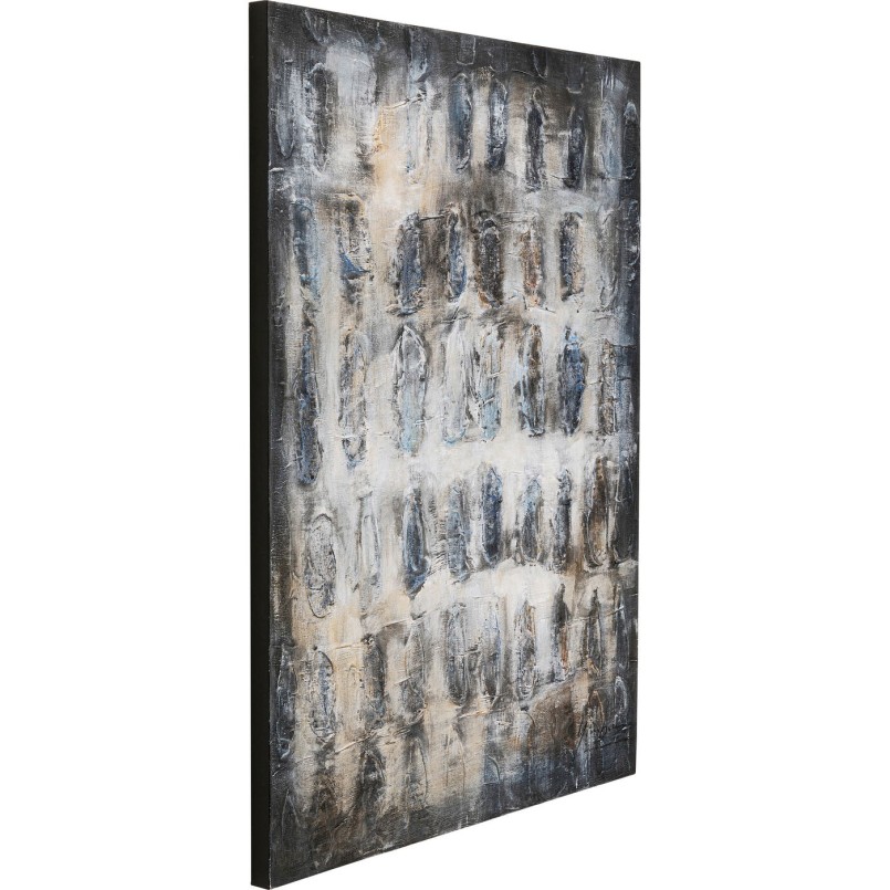 Tableau sur toile Shadows gris 90x120cm