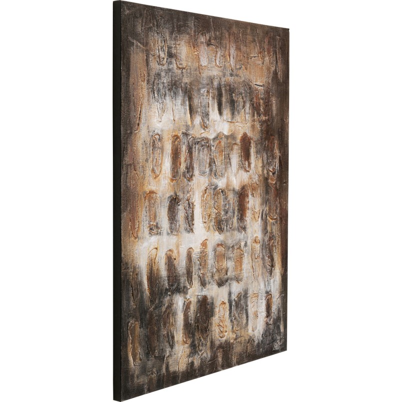 Tableau sur toile Shadows marron 90x120cm