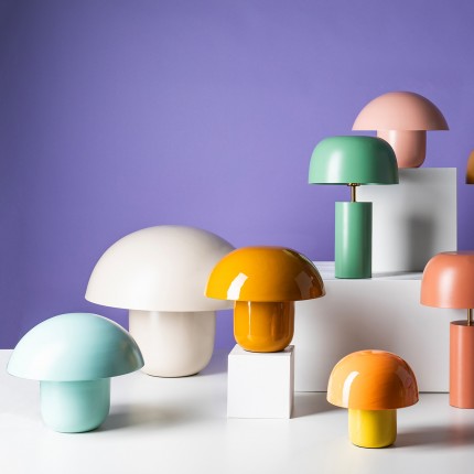 Table Lamp Mushroom 27cm yellow Kare Design Table Lamp Mushroom 27cm yellow Kare Design
