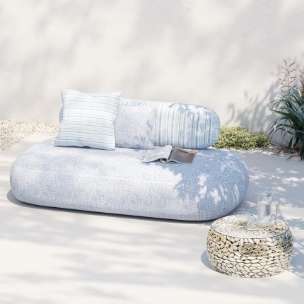 Outdoor Sofa 3-Seater Marlin blue Kare Design