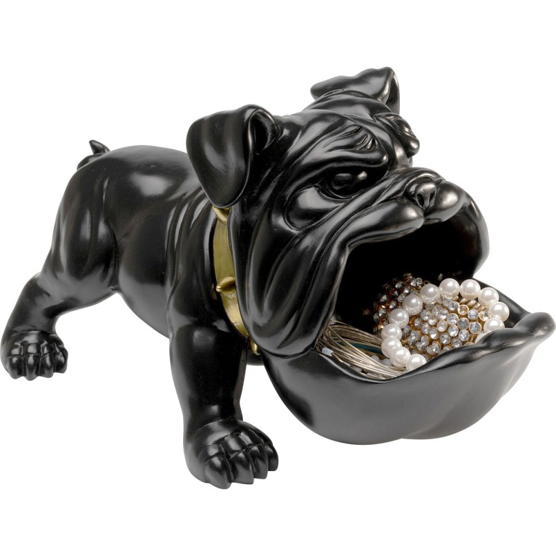 Figurine décorative Hungry Dog noir 37cm