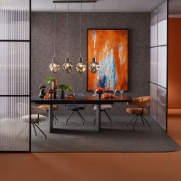 Tableau encadré abstrait orange - Artistas - Kare Design