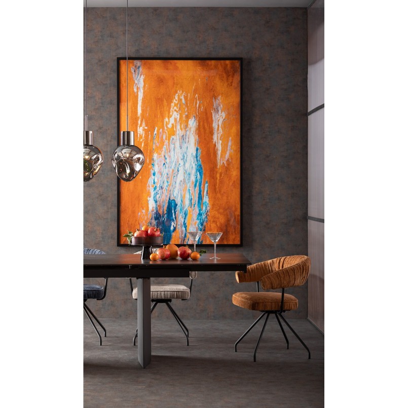 Tableau encadré abstrait orange - Artistas - Kare Design
