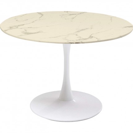 Table Veneto 110cm crème Kare Design