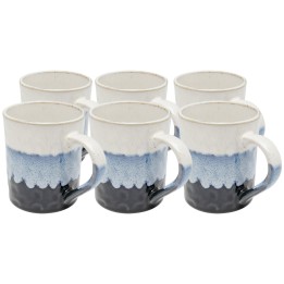 Mugs en dégradé du blanc au bleu - Brezza - Kare Design