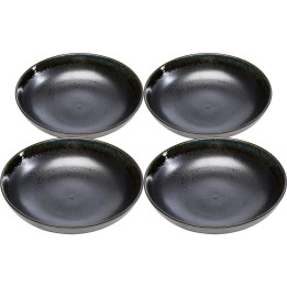Black earthenware soup plates - Kassandra - Kare Design