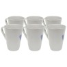 Mugs blancs avec un coeur bleu - Cuori - Kare Design