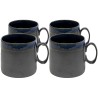 Mugs en faïence noire - Kassandra - Kare Design