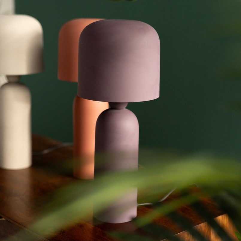 Lampe beige en acier - Maya - Kare Design