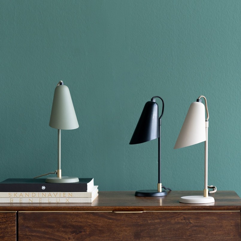 Lampe rétro noire en acier - Mira - Kare Design