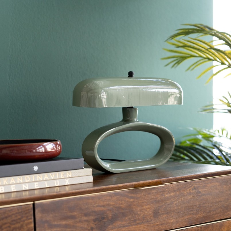 Narrow green lamp - Suki - Kare Design