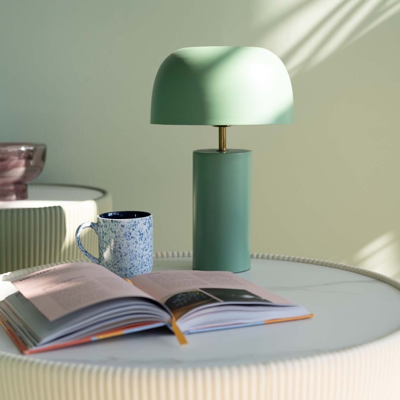 Lampe de table rétro verte - Loungy - Kare Design