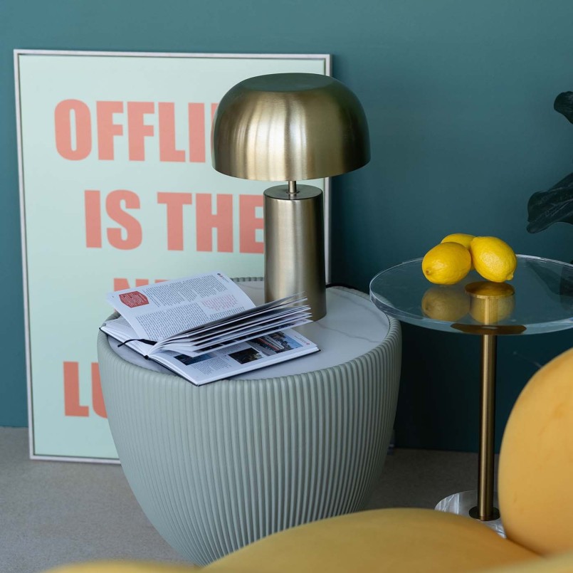 Tableau orange et vert - New Luxury - Kare Design