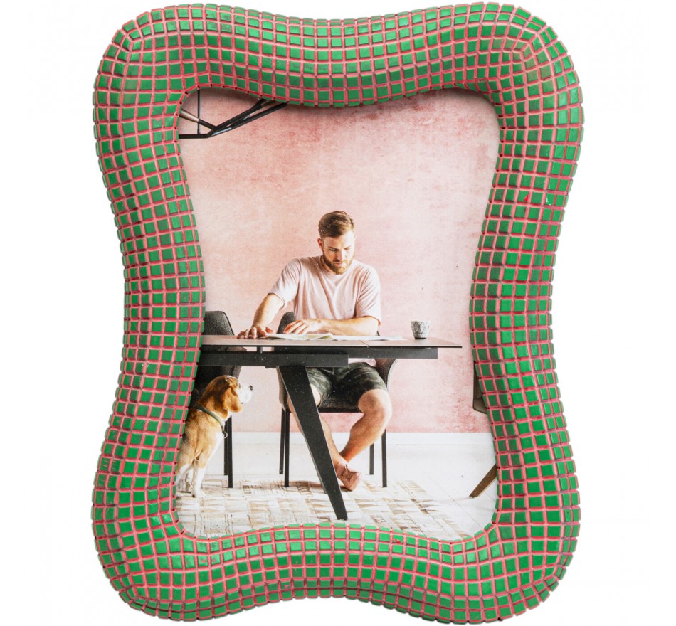 Picture Frame Wavy 18x23cm green Kare Design Picture Frame Wavy 18x23cm green Kare Design