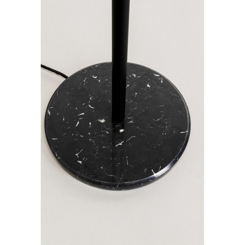 Lampadaire Scala Balls Milky noir 160cm