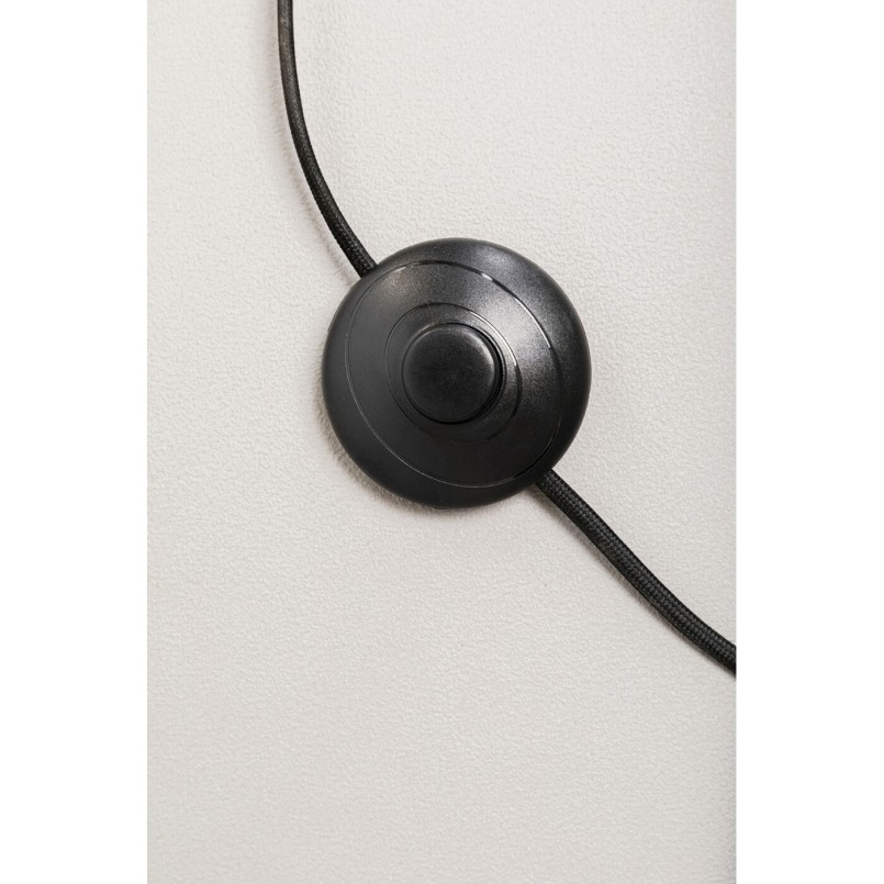 Lampadaire Scala Balls Milky noir 160cm