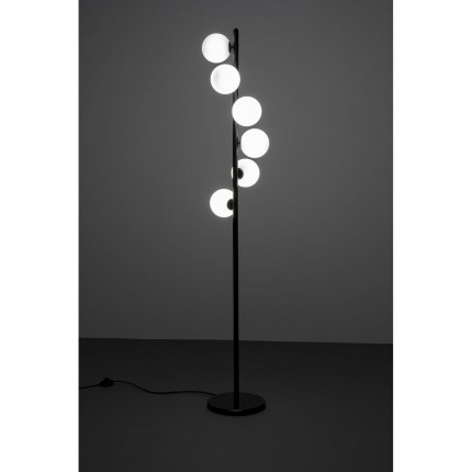Lampadaire Scala Balls 160cm noir et blanc Kare Design