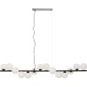 Suspension Scala Balls Milky noir 150cm