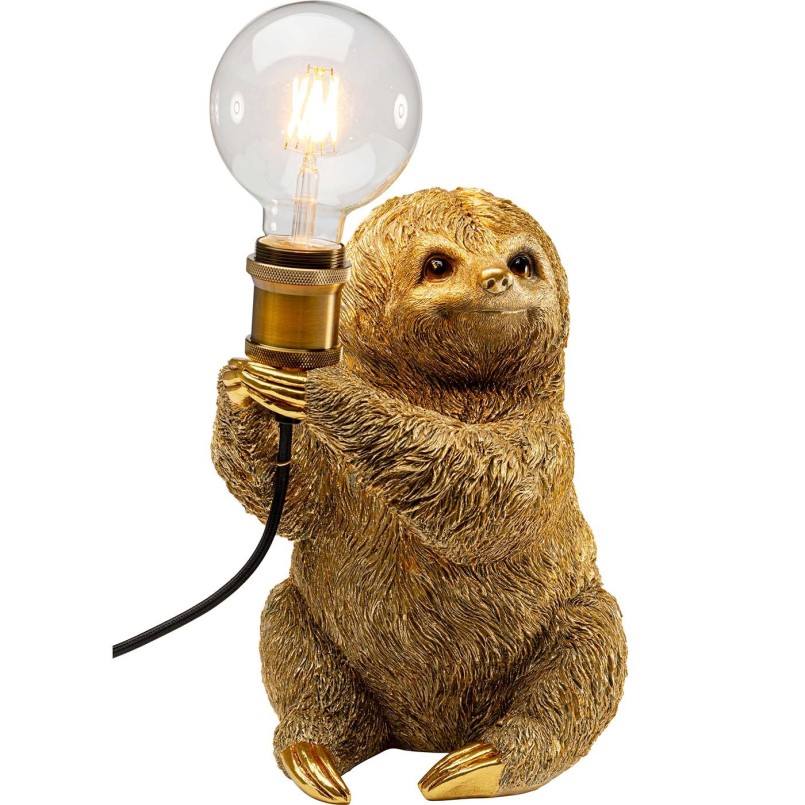 Lampe paresseux doré - Kare Design