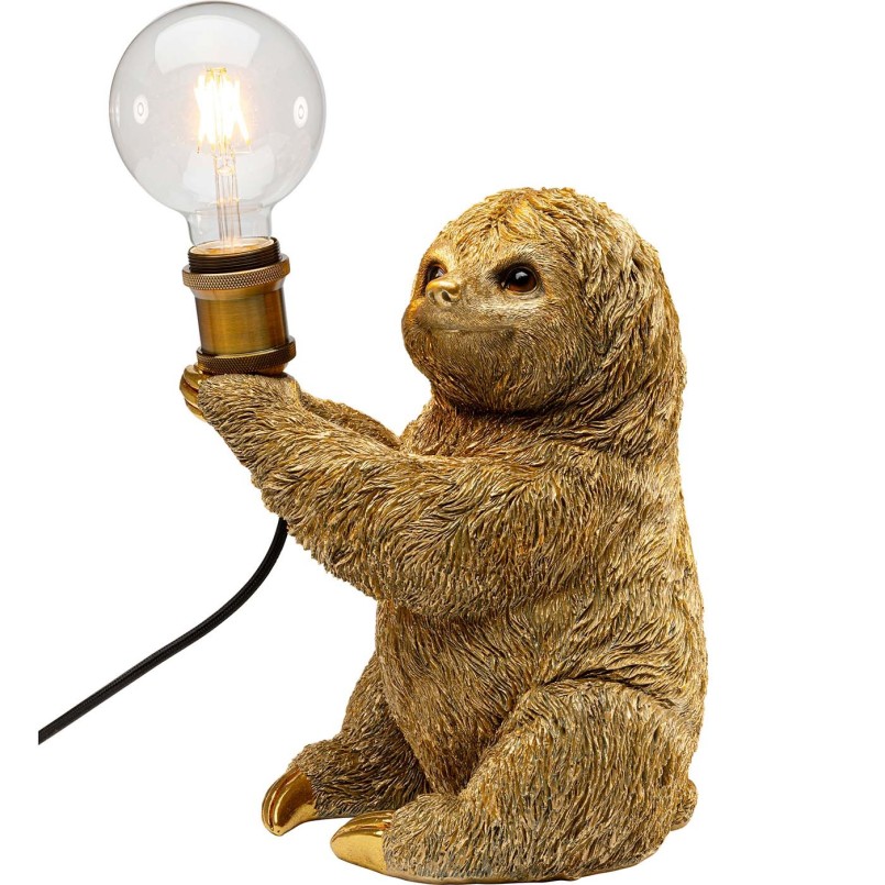 Lampe paresseux doré - Kare Design