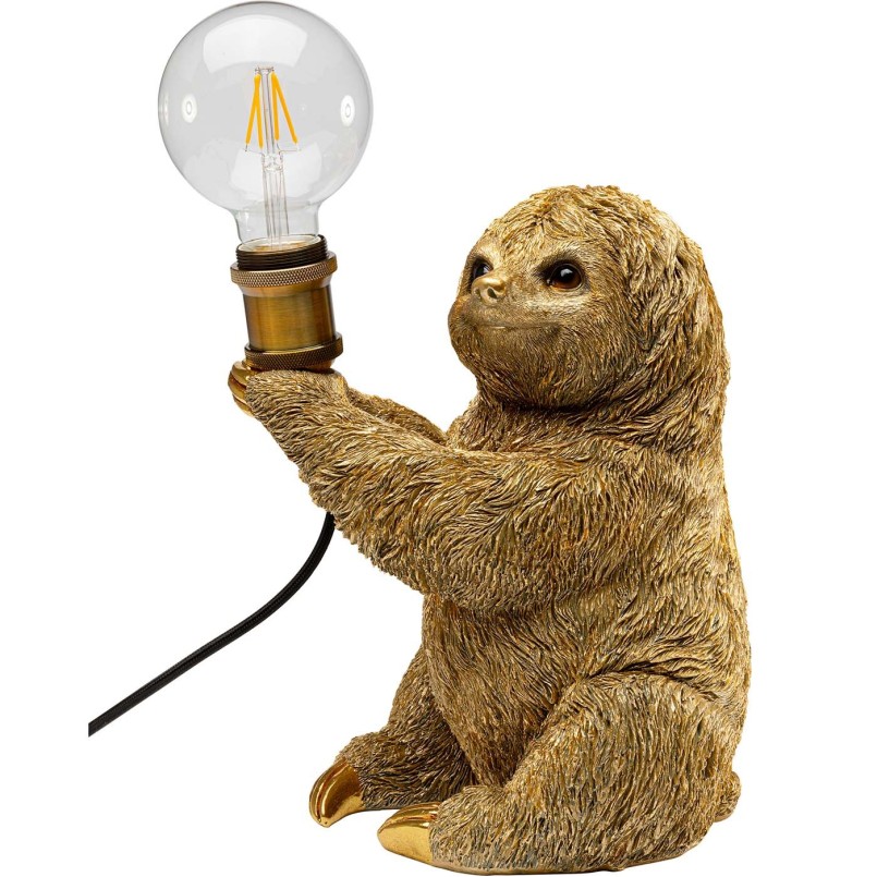 Lampe paresseux doré - Kare Design