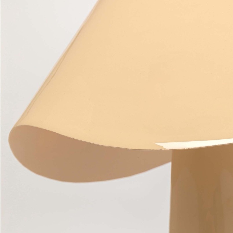 Lampe rétro crème en acier - Cloudy Round - Kare Design