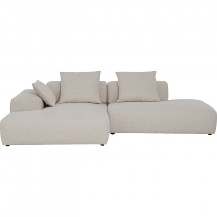 Corner Sofa Laguna cream left Kare Design