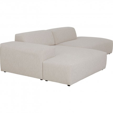 Corner Sofa Laguna cream left Kare Design