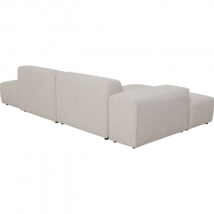 Corner Sofa Laguna cream left Kare Design