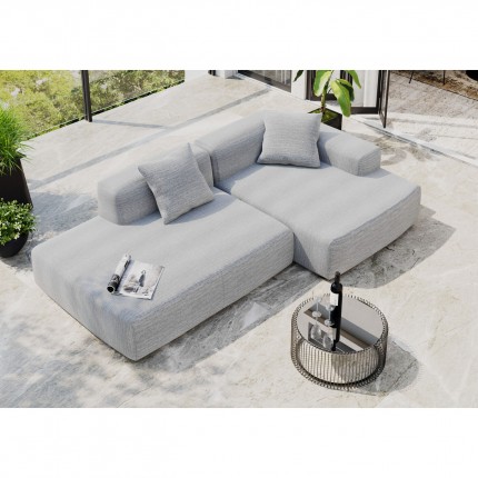 Outdoor Corner Sofa Laguna grey right Kare Design