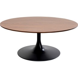 Table basse noyer et noire - Schickeria - Kare Design