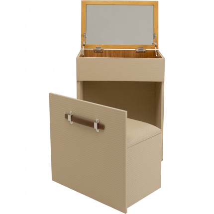 Make-up station and storage stool Venezia Kare Design