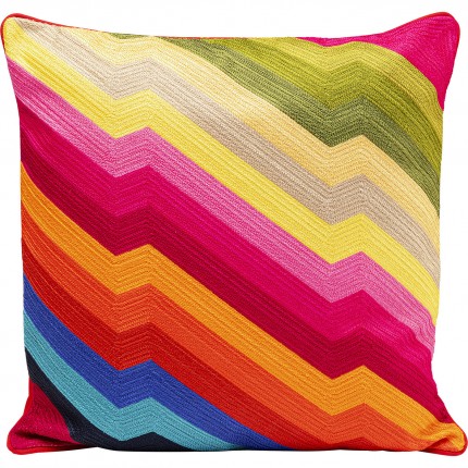 Coussin Artistic zig zag Kare Design