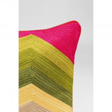 Coussin Artistic zig zag Kare Design