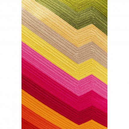 Coussin Artistic zig zag Kare Design