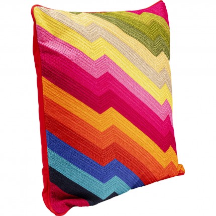 Coussin Artistic zig zag Kare Design