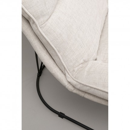 Fauteuil Paola crème Kare Design