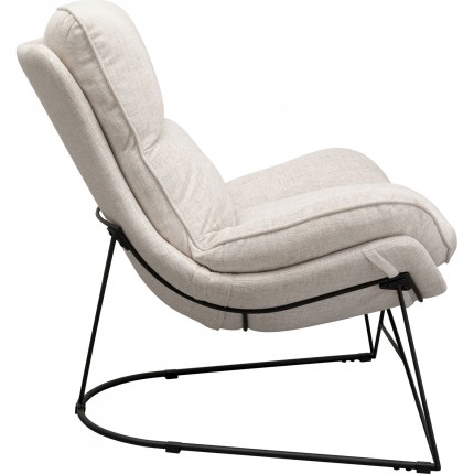 Armchair Paola cream Kare Design