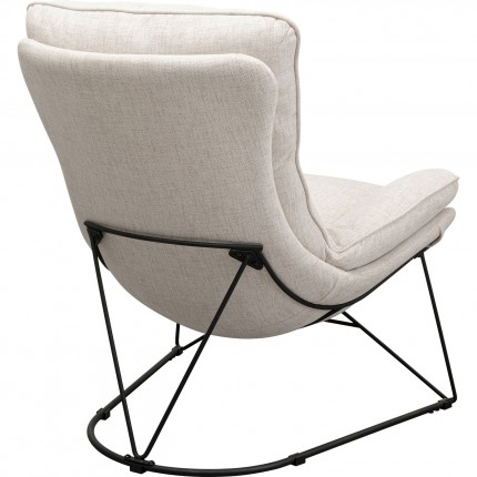 Armchair Paola cream Kare Design