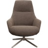 Fauteuil pivotant Mimi gris