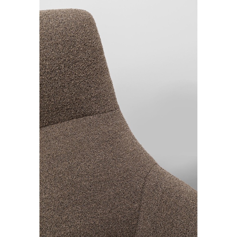 Fauteuil pivotant Mimi gris