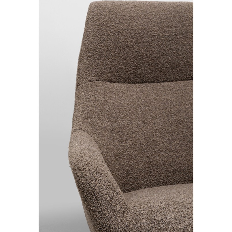 Fauteuil pivotant Mimi gris