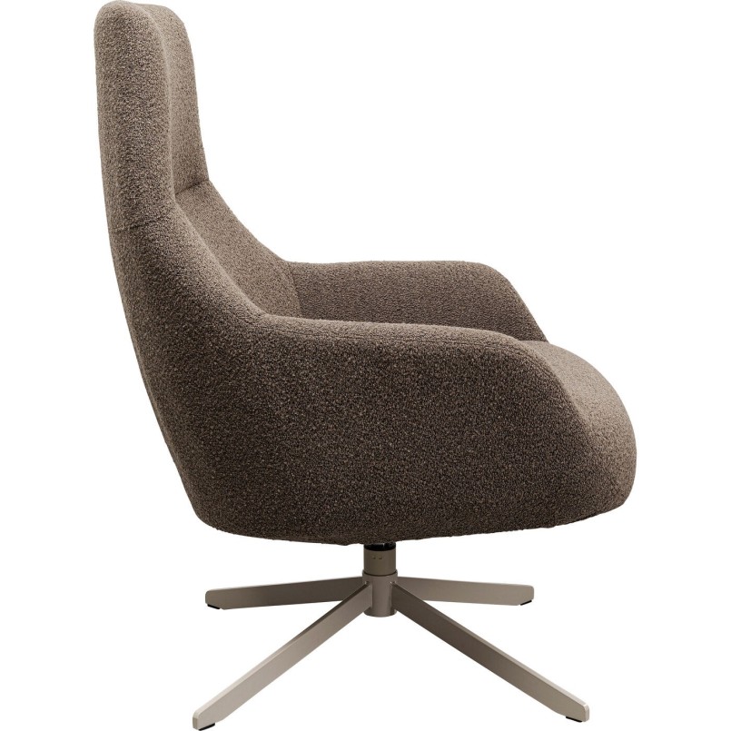 Fauteuil pivotant Mimi gris